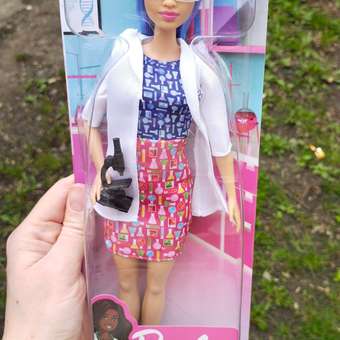 Кукла модельная Barbie Кем быть? Ученая: отзыв пользователя ДетМир