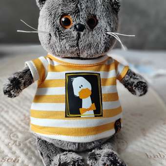 Мягкая игрушка BUDI BASA Басик в футболке Гусик: отзыв пользователя Детский Мир