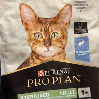 Корм сухой для кошек PRO PLAN RENAL PLUS 3 кг с кроликом для стерилизованных: отзыв пользователя. Зоомагазин Зоозавр