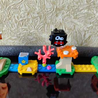 Конструктор LEGO Super Mario Лохматик и гриб-платформа 39 дет.: отзыв пользователя ДетМир