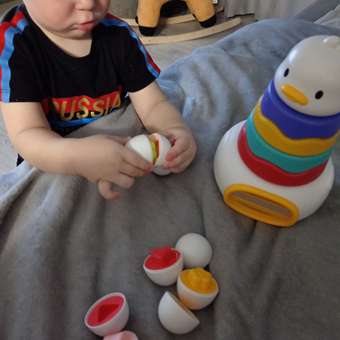 Игрушка BabyGo пирамидка Уточка: отзыв пользователя ДетМир