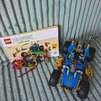 Конструктор LEGO NINJAGO Машина-трансформер Джея 387 дет.: отзыв пользователя Детский Мир