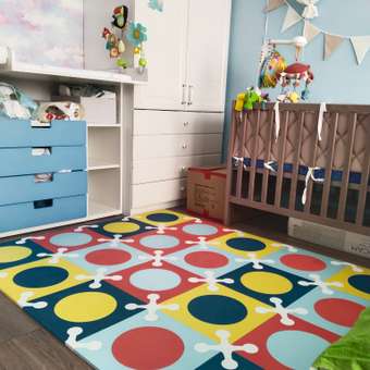 Коврик-пазл Skip Hop Мульти Микс 143 x 178 см 66 шт.: отзыв пользователя Детский Мир