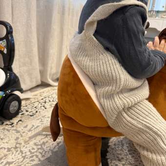 Качалка Нижегородская игрушка Лошадка коричневый: отзыв пользователя Детский Мир