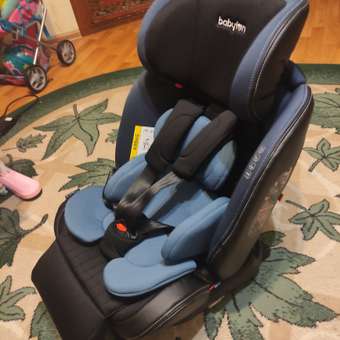 Автокресло Babyton Multi-Stage Black-Blue Isofix 0+/1/2/3 (0-36 кг) синий: отзыв пользователя Детский Мир