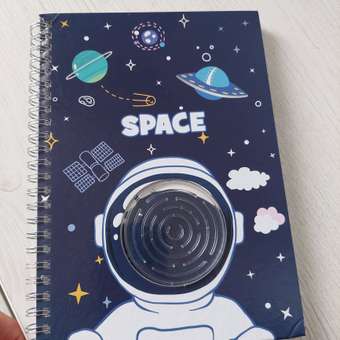 Блокнот Erhaft Space 60 лист.: отзыв пользователя ДетМир