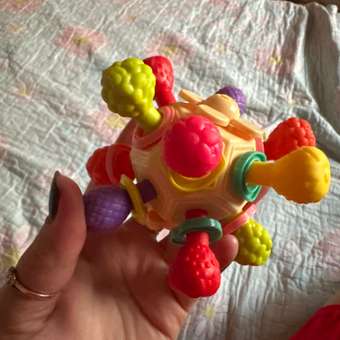 Прорезыватель Mamagoods Сфера бежевая: отзыв пользователя Детский Мир