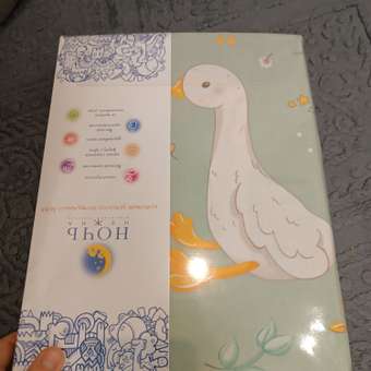 Комплект постельного белья Ночь Нежна Гусяточки полутораспальный 3 предм.: отзыв пользователя Детский Мир