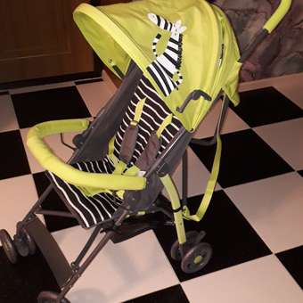 Коляска прогулочная Babyton Zoo зеленый: отзыв пользователя Детский Мир