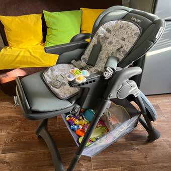 Стульчик для кормления Babyton Sweet Meals Grey серый: отзыв пользователя ДетМир