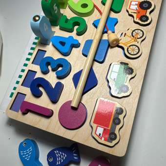 Игрушка Alatoys рыбалка Монтессори в ассортименте: отзыв пользователя Детский Мир