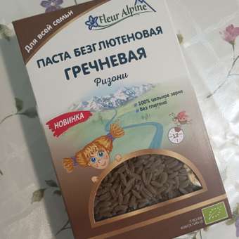 Макароны гречневые Fleur Alpine ризони 250г: отзыв пользователя Детский Мир