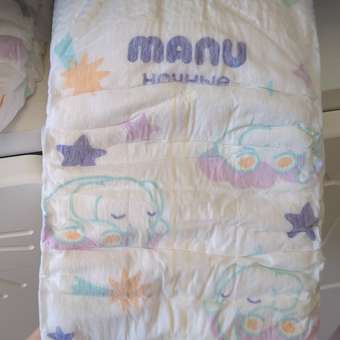 Подгузники MANU ночные XXL (16+ кг) 14 шт.: отзыв пользователя ДетМир
