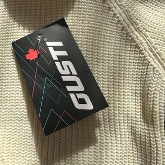 Свитер GUSTI: отзыв пользователя Детский Мир