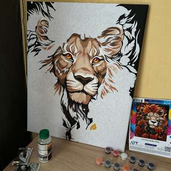 Картина по номерам Art sensation Огненный лев в ассортименте: отзыв пользователя Детский Мир
