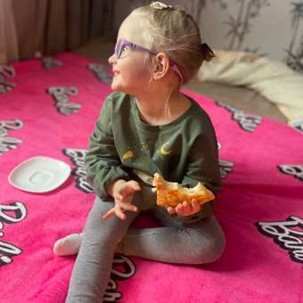 Плед Павлинка Аэро Софт Barbie 150 x 200 см: отзыв пользователя Детский Мир