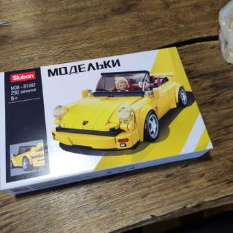 Конструктор SLUBAN Спортивная машина 291 дет.: отзыв пользователя ДетМир