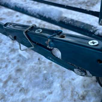 Санки-коляска Ника Синий: отзыв пользователя Детский Мир