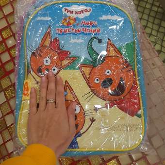 Рюкзак дошкольный Erhaft Три Кота: отзыв пользователя Детский Мир