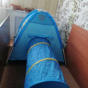 Детская палатка Наша Игрушка игровая c туннелем Пират: отзыв пользователя Детский Мир