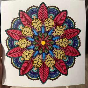 Раскраска Attivio Цветы антистресс 24 листа: отзыв пользователя Детский Мир