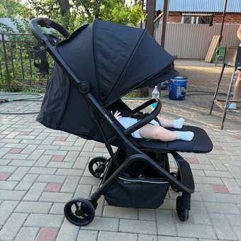 Коляска прогулочная Sweet Baby Aura Basic Black черный: отзыв пользователя Детский Мир