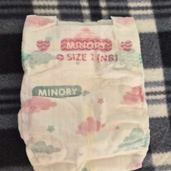 Подгузники Minory для новорожденных NB (0-3 кг) 25 шт.: отзыв пользователя Детский Мир