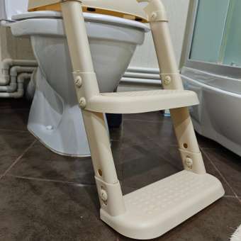Накладка на унитаз Tomix StepLadder бежевый: отзыв пользователя Детский Мир