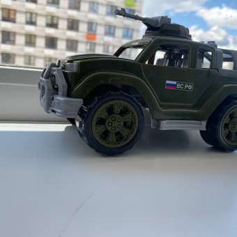 Боевая машина Полесье Jeep Легионер: отзыв пользователя ДетМир