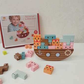Настольная игра TrendToys деревянный Балансир Ковчег: отзыв пользователя Детский Мир