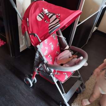 Коляска прогулочная Babyton Zoo Red: отзыв пользователя ДетМир