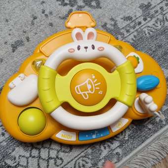 Игрушка TrendToys руль интерактивный, музыкальный: отзыв пользователя Детский Мир