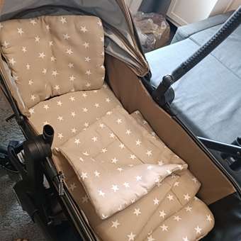 Коляска трансформер JOVOLA Truck перекидная ручка бежевый: отзыв пользователя Детский Мир