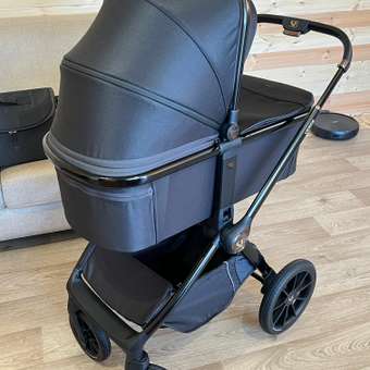 Коляска 3в1 Sweet Baby Verde Dark Grey (Black Glossy) серый: отзыв пользователя Детский Мир