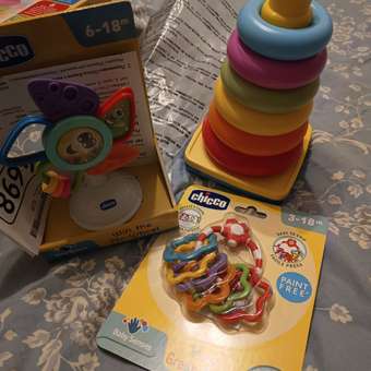 Игрушка Chicco пирамидка: отзыв пользователя ДетМир