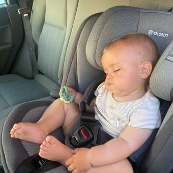 Автокресло Olsson Grow Fast Grey Isofix 0+/1/2/3 (0-36 кг) серый: отзыв пользователя Детский Мир