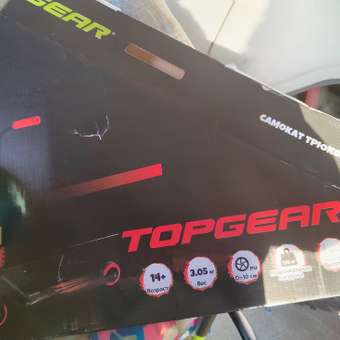 Трюковой самокат TopGear двухколесный: отзыв пользователя Детский Мир