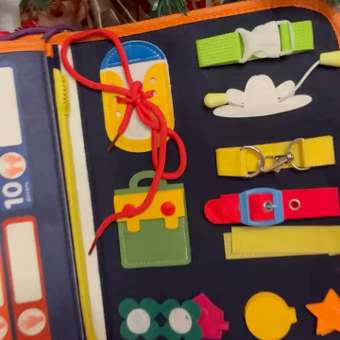 Игрушка TrendToys бизиборд 67 элементов: отзыв пользователя Детский Мир