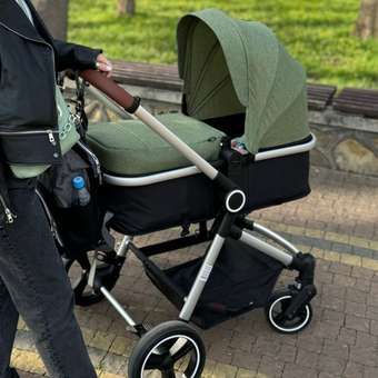 Коляска трансформер Babyton FlexiRide Black-Green: отзыв пользователя ДетМир