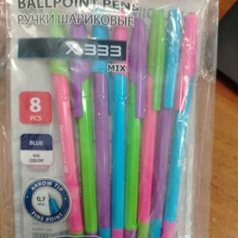Ручка шариковая Brauberg 8 шт.: отзыв пользователя Детский Мир
