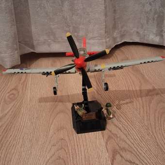 Конструктор Yofun Истребитель 580 дет.: отзыв пользователя Детский Мир