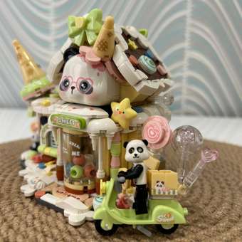 Конструктор Loz панда и мороженное 884 дет.: отзыв пользователя Детский Мир