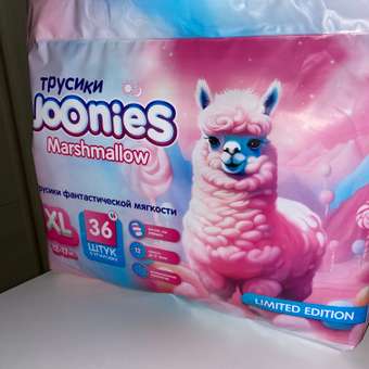Трусики Joonies Marshmallow XL (12-17 кг) 36 шт.: отзыв пользователя Детский Мир
