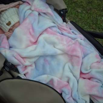 Плед FUTURINO Home цветной: отзыв пользователя Детский Мир