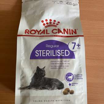 Корм сухой для кошек ROYAL CANIN Sterilised 400г пожилых стерилизованных: отзыв пользователя. Зоомагазин Зоозавр
