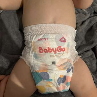 Трусики BabyGo Comfort M (6-11 кг) 58 шт.: отзыв пользователя ДетМир