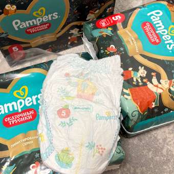 Трусики Pampers Pants Сказочные 5 (12-17 кг) 60 шт.: отзыв пользователя Детский Мир