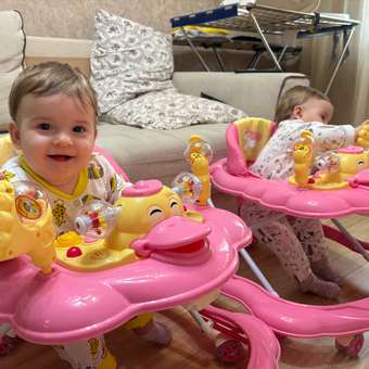 Ходунки Babyton Quack Pink розовый: отзыв пользователя ДетМир