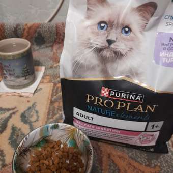 Корм сухой для кошек PRO PLAN Nature Elements DELICATE DIGESTION 1.4 кг с индейкой: отзыв пользователя. Зоомагазин Зоозавр