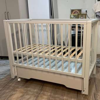 Детская кроватка Rant Кровать детская Rant Bergen Plus 120*60 универсальный маятник с ящикомарт.800, crystal beige, универсальный маятник (бежевый): отзыв пользователя Детский Мир